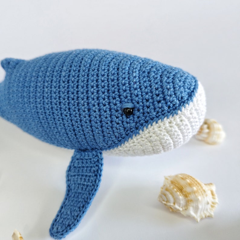 Crochet Plushy Hump Back Whale 60cm