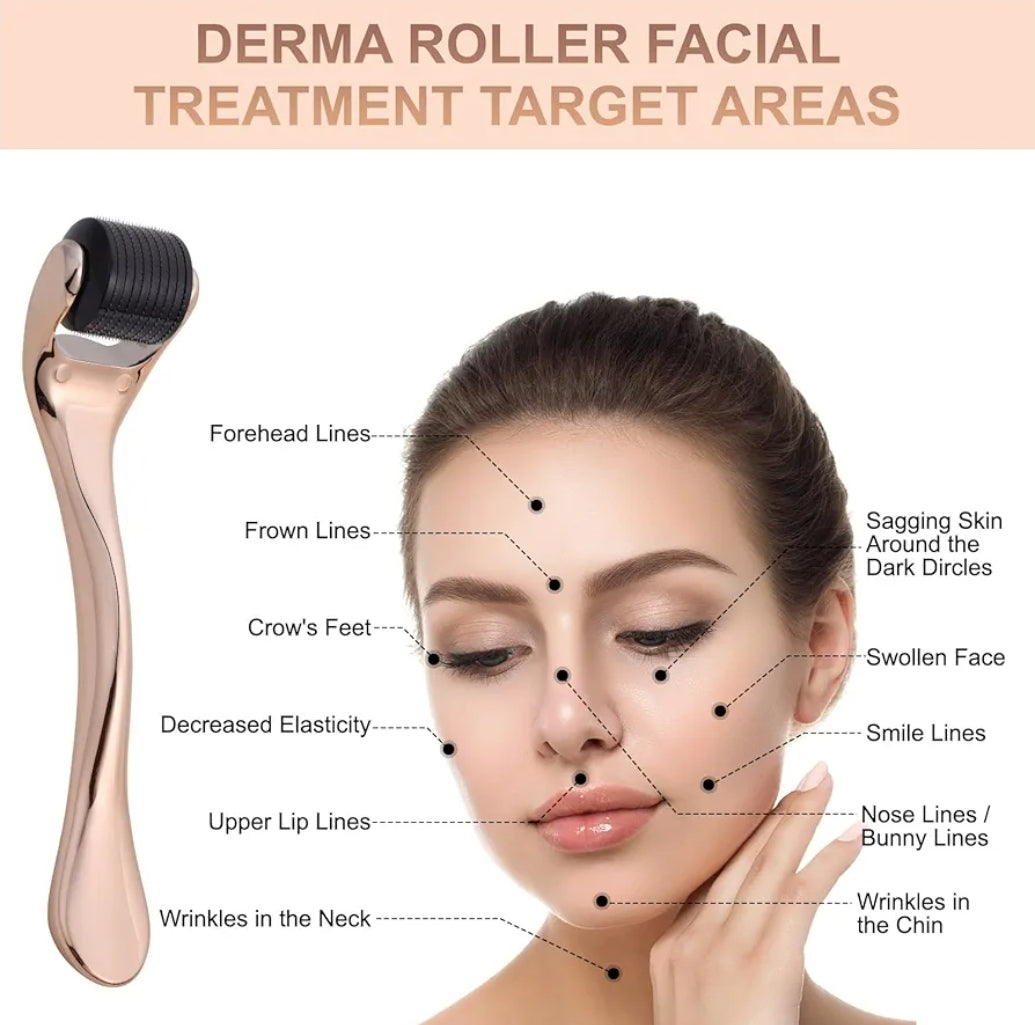 0.5mm Titanium Needles Derma Roller. 540 Needles